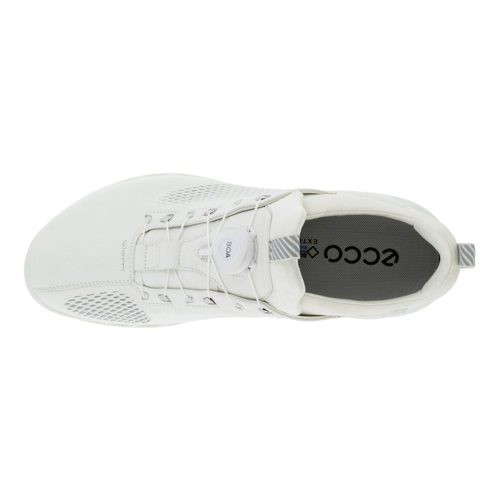 Mens Golf Shoes - ECCO Biom Cool Pro - White - 7129CFZDY